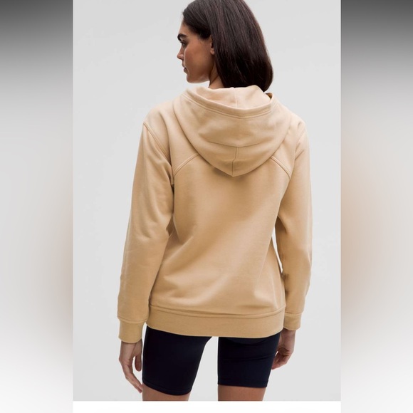 NEW Size 6 Lululemon All Yours French Terry Hoodie , Beach Wood - Picture 2 of 6
